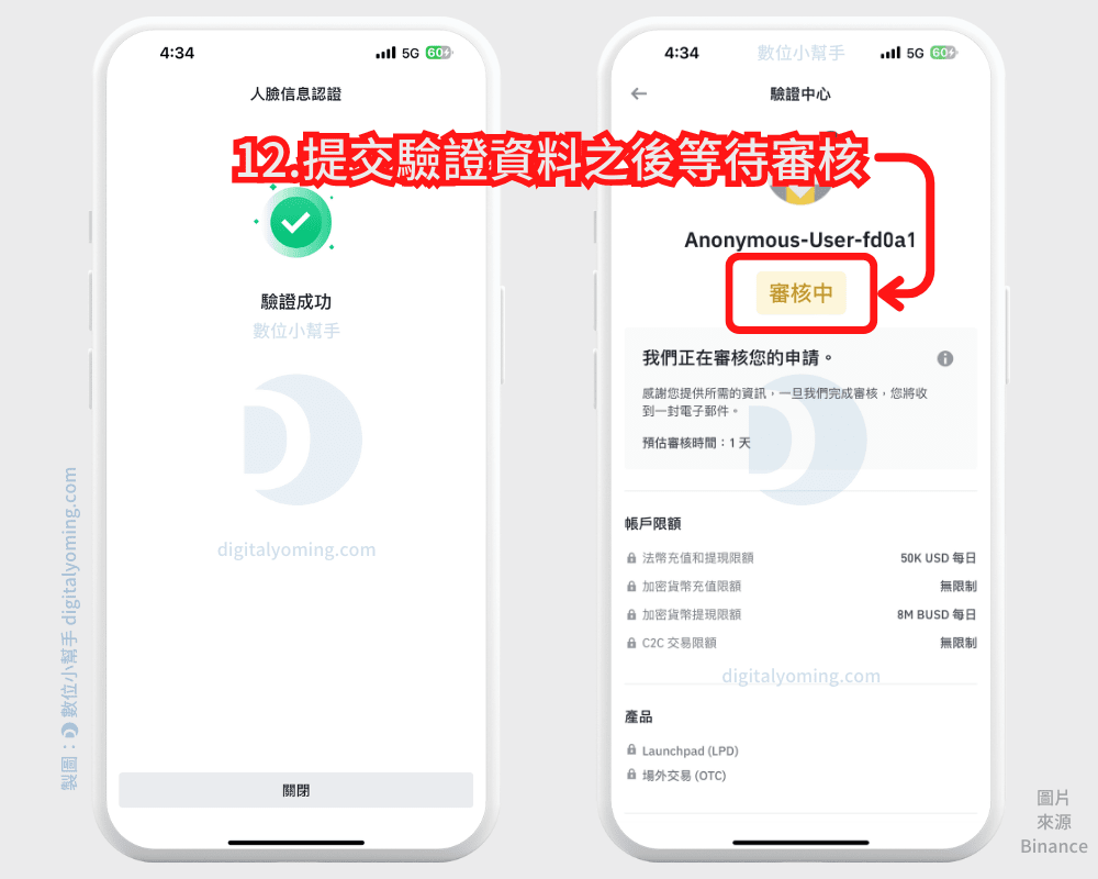 圖解】幣安註冊流程1 分鐘，Binance KYC 身份認證開戶教學
