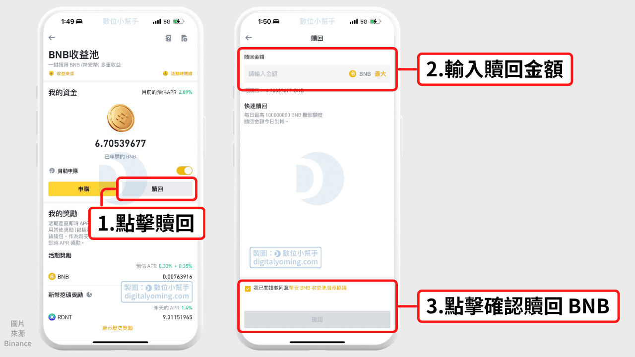 Binance BNB vault 收益池