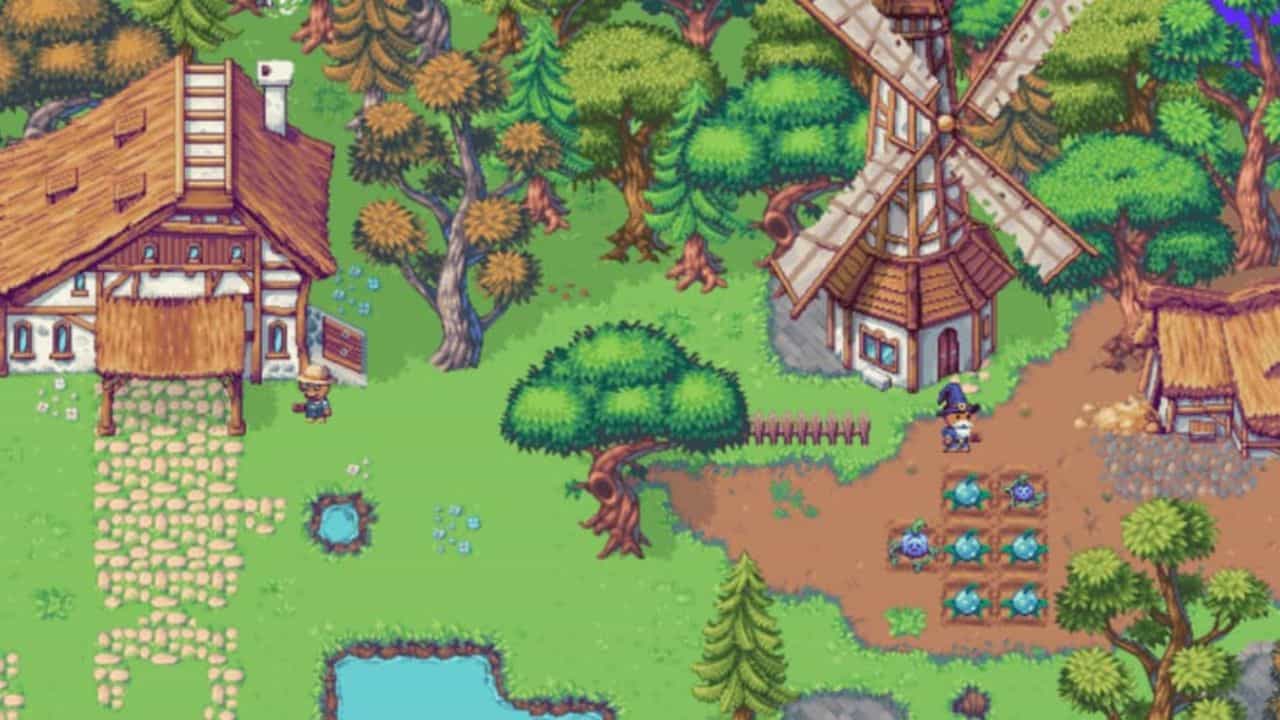 Pixels 像素農場遊戲畫面演示