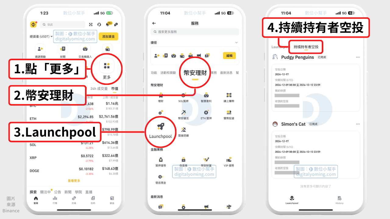 幣安HODLer 空投怎麼拿？3 步驟參與攻略– 數位小幫手