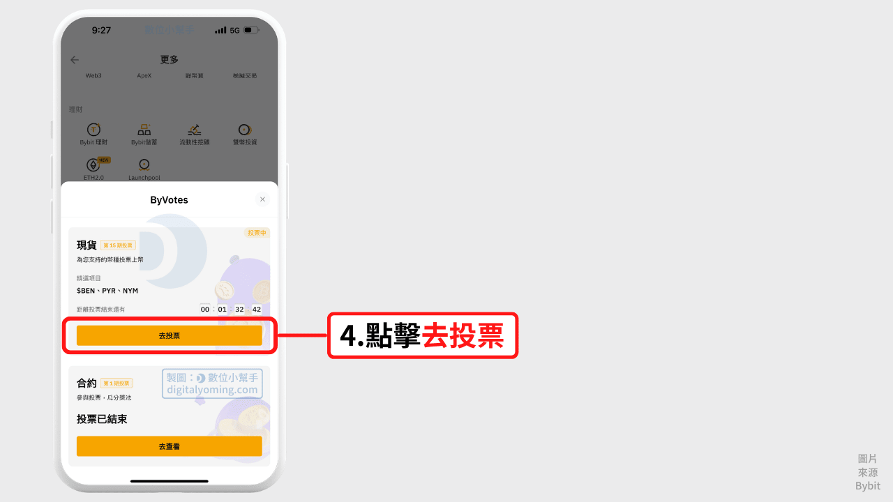 去投票