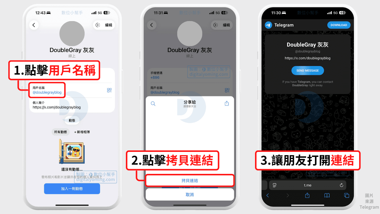 分享連結給你的朋友